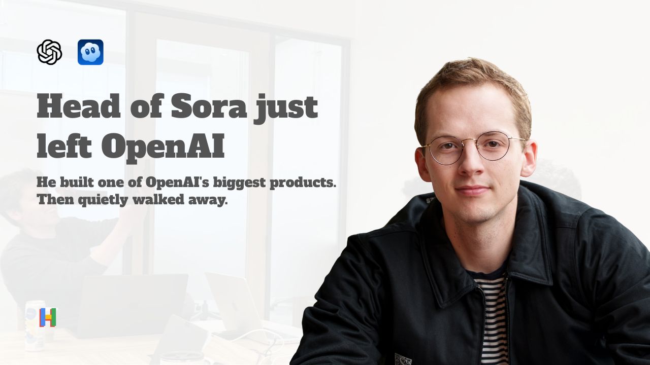 Why Bill Peebles The Head of Sora Left OpenAI