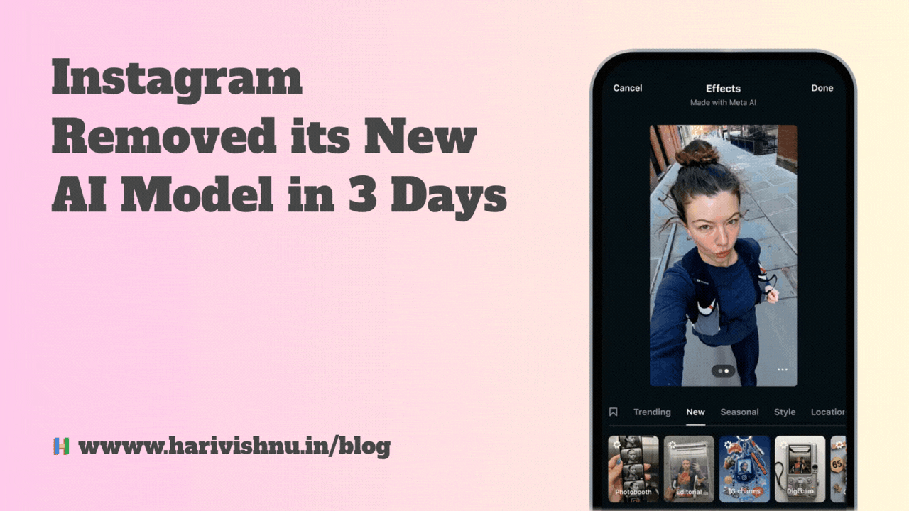 Instagram Launched an AI Feature, Then Pulled It in 3 Days