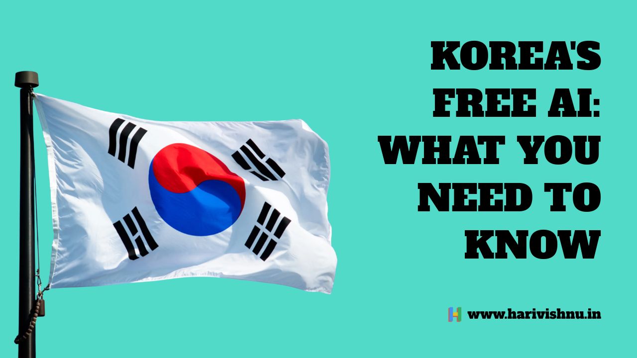 Is South Korea Really Giving Free AI to Everyone? Explained