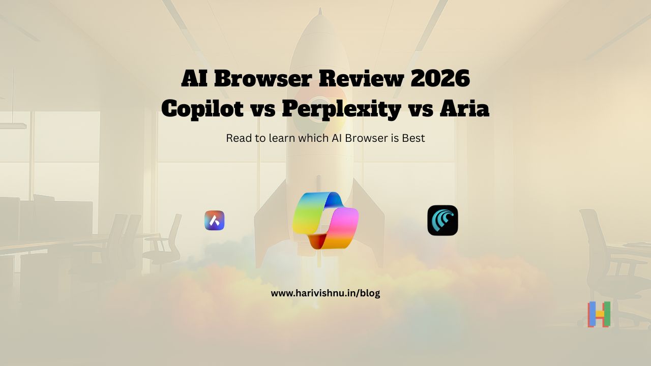 Which AI Browser is Best? Copilot, Perplexity, & Aria Tested