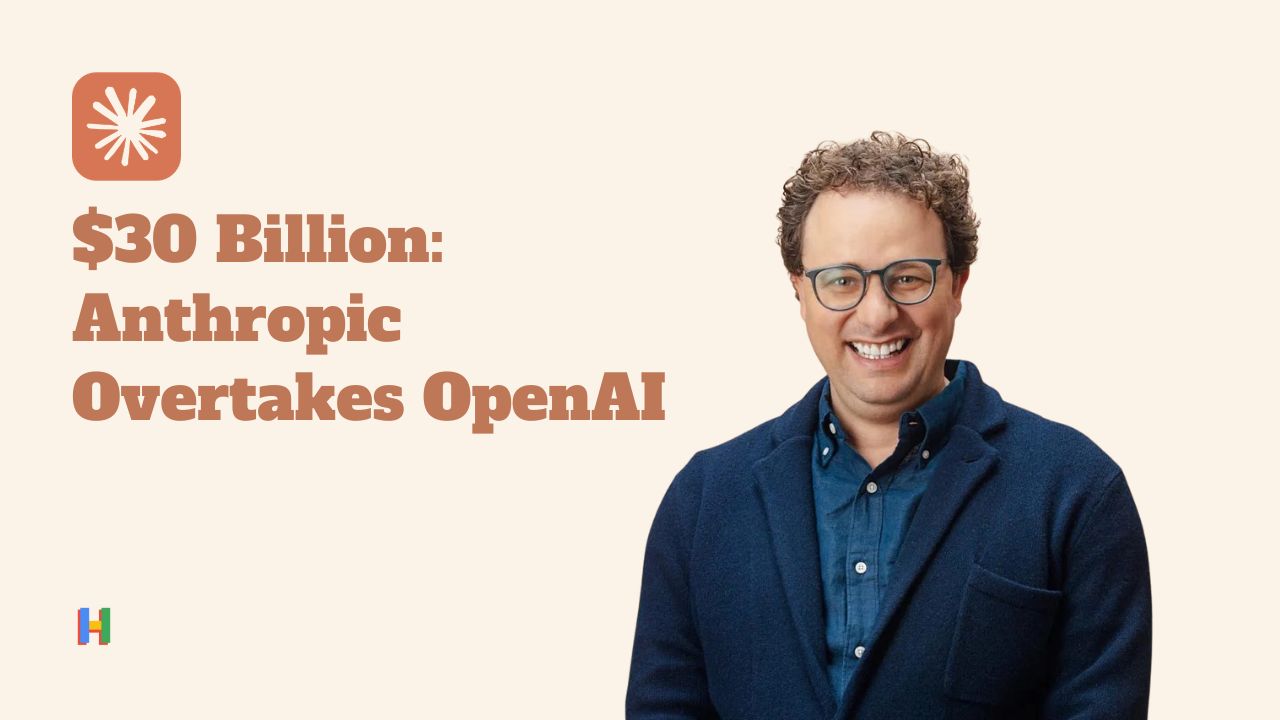 Anthropic Surpasses OpenAI With a $30 Billion Run Rate